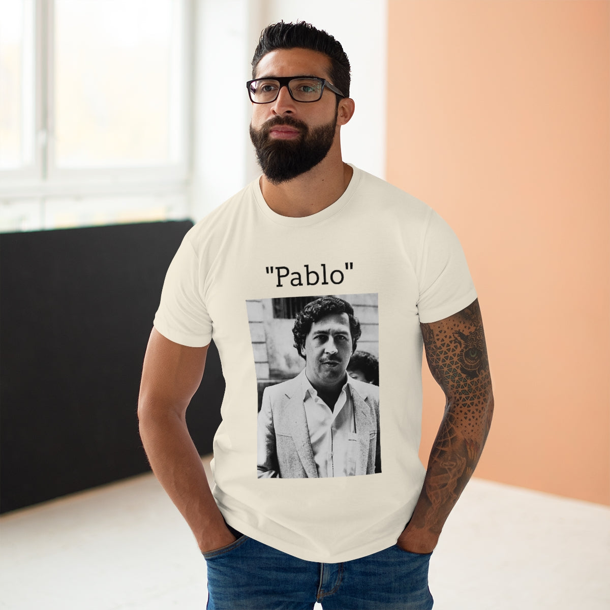 "Pablo" "King of coke" Men's T-shirt